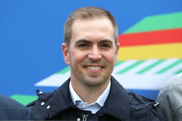UEFA EURO, EM, Europameisterschaft,Fussball 2024: EM-Trophäe gastiert in Leipzig, 07.05.24 Philipp Lahm (Turnierdirektor UEFA EURO 2024; Fußball-Weltmeister 2014). Die Trophäe der Fußball-EM hat am 07.05.24 auch Station im Zoo Leipzig gemacht. Copyright: xBEAUTIFULxSPORTS JanxKaeferx