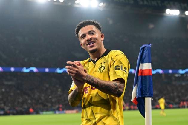 Jadon Sancho 10 (Borussia Dortmund), Paris Saint-Germain vs. Borussia Dortmund, Fussball, Champions League, Halbfinale, 07.05.2024 Paris Nordrhein-Westfalen Frankreich