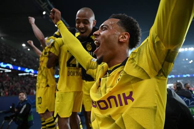 07.05.2024, xjrdrx, Fussball UEFA Champions League, Paris St.Germain - Borussia Dortmund emspor, v.l. Felix Nmecha (Borussia Dortmund) (DFL DFB REGULATIONS PROHIBIT ANY USE OF PHOTOGRAPHS as IMAGE SEQUENCES and or QUASI-VIDEO) Paris