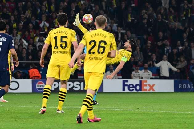 Emre Can 23 (Borussia Dortmund), Paris Saint-Germain vs. Borussia Dortmund, Fussball, Champions League, Halbfinale, 07.05.2024 Paris Nordrhein-Westfalen Frankreich