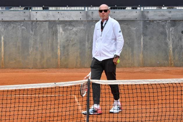 International Tennis match - Internazionali BNL d Italia Internazionali di Tennis Roma 2024 8 Maggio 2024 Nella foto: Corrado Barazzutti Rome Italy  Copyright: xIPAxSport ABACAx