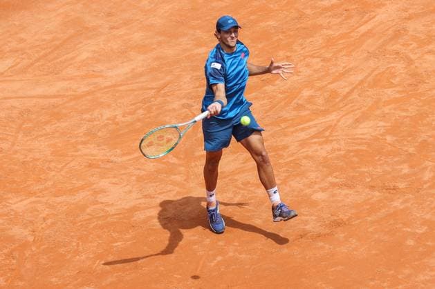 International Tennis match - Internazionali BNL d Italia Luciano Darderi during Internazionali BNL d Italia, International Tennis match in Rome, Italy, May 08 2024 Rome Italy  Copyright: xIPAxSport ABACAx
