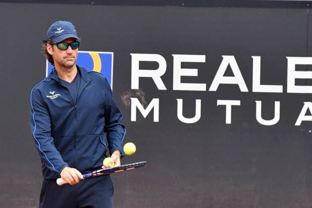 Internazionali di Tennis Roma 2024 9 Maggio 2024 Nella foto: Carlos Moya Copyright: xAndreaxRositox DSC_8803