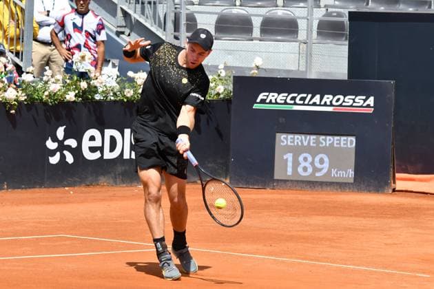 Internazionali di Tennis Roma 2024 9 Maggio 2024 Nella foto: Dominik Koepfer Copyright: xAndreaxRositox DSC_9090