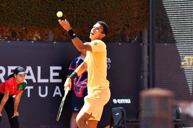 Internazionali di Tennis Roma 2024 9 Maggio 2024 Nella foto: FÃ lix Auger-Aliassime Copyright: xAndreaxRositox DSC_9157