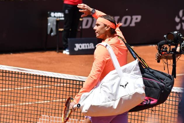 Internazionali di Tennis Roma 2024 9 Maggio 2024 Nella foto: Rafa Nadal Copyright: xAndreaxRositox DSC_9361