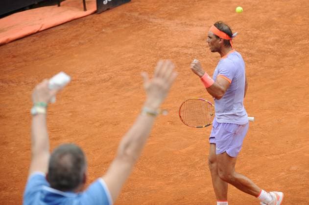 Foto IPP Cavaliere Emiliano. Roma 09 05 2024. Tennis Internazionali d Italia 2024. Nella foto: Rafael Nadal. Italy Photo Press - World Copyright italy ITALY  Copyright: xR4924_italyphotopressx