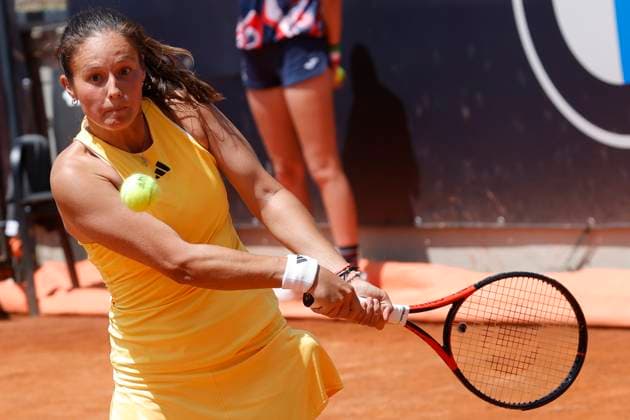 Internazionali BNL D Italia 2024 - Day Four Daria Kasatkina is playing against Tatjana Maria from Germany in the first round match on day four of the Internazionali BNL D Italia at Foro Italico in Rome, Italy, on May 9, 2024. Rome Italy  Copyright: xCiroxDexLucax originalFilename:deluca-internaz240509_npArZ.jpg