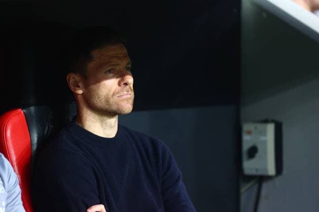 Bayer 04 Leverkusen vs. AS Roma, Fussball, Europa League, Halbfinale, Rueckspiel, 09.05.2024 Cheftrainer Xabi Alonso (Bayer 04 Leverkusen) Leverkusen NRW Deutschland