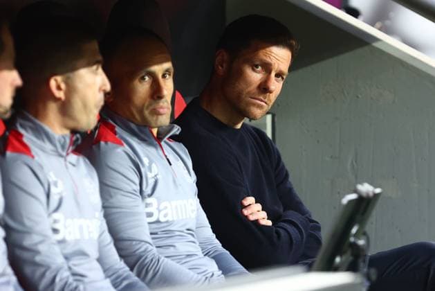 Bayer 04 Leverkusen vs. AS Roma, Fussball, Europa League, Halbfinale, Rueckspiel, 09.05.2024 Cheftrainer Xabi Alonso (Bayer 04 Leverkusen) Leverkusen NRW Deutschland