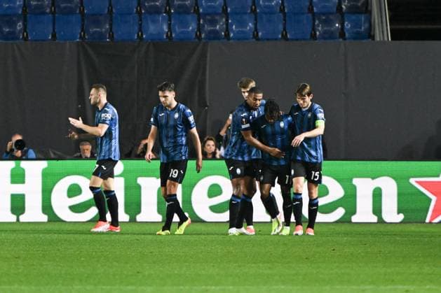 Ademola Lookman of Atalanta BC celebrating after a goal during the UEFA Europa League Semi finals second leg match between Atalanta BC and Olympique Marsiglia on May 9, 2024 at Gewiss stadium in Bergamo, Italy. Credit: Tiziano Ballabio  Copyright: xTizianoxBallabio IPAxSportx xipax xx IPA_45907055 IPA_Agency_IPA45907055
