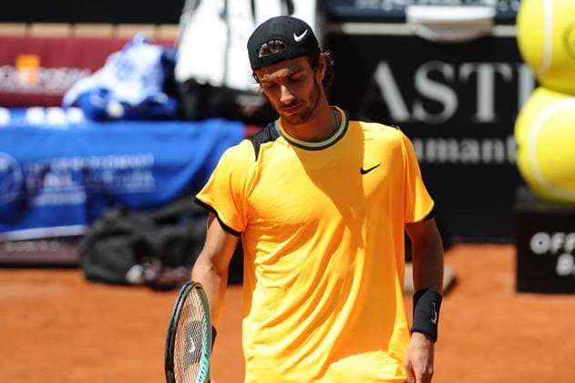 Foto IPP Cavaliere Emiliano. Roma 10 05 2024. Tennis Internazionali d Italia 2024. Nella foto: Lorenzo Musetti. Italy Photo Press - World Copyright italy ITALY  Copyright: xR4924_italyphotopressx