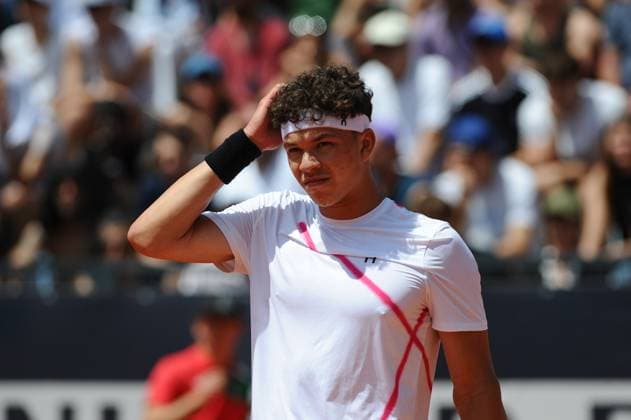 Foto IPP Cavaliere Emiliano. Roma 10 05 2024. Tennis Internazionali d Italia 2024. Nella foto: l americano Ben Shelton. Italy Photo Press - World Copyright italy ITALY  Copyright: xR4924_italyphotopressx