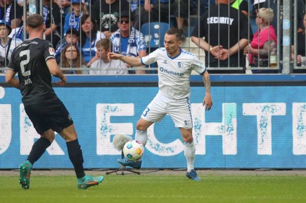 10.05.2024, xgox, Fussball 2. Bundesliga, 1. FC Magdeburg - SpVgg Greuther Fuerth emspor, v.l. Baris Atik (Magdeburg, 23) (DFL DFB REGULATIONS PROHIBIT ANY USE OF PHOTOGRAPHS as IMAGE SEQUENCES and or QUASI-VIDEO) Magdeburg
