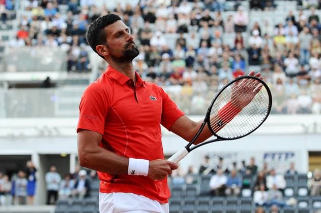Foto IPP Cavaliere Emiliano. Roma 10 05 2024. Tennis Internazionali d Italia 2024. Nella foto: Novak Djokovic. Italy Photo Press - World Copyright italy ITALY  Copyright: xR4924_italyphotopressx