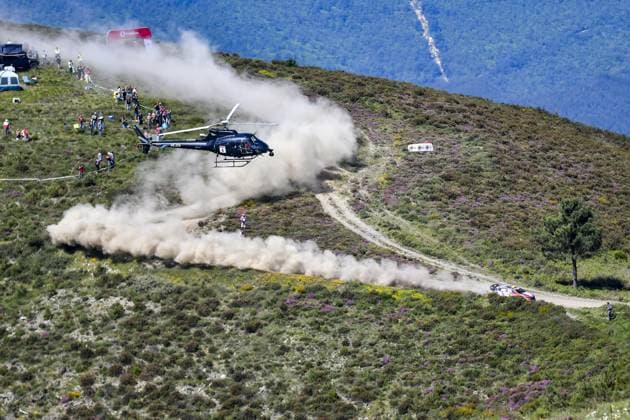 Sport Themen der Woche KW19 Sport Bilder des Tages 06 SORDO Dani, CARRERA Candido, Hyundai I20 Rally1, action during the Rally de Portugal 2024, 5th round of the 2024 WRC, Motorsport Rallye, WM World Rally Car Championship, from May 9 to 12, 2024 at Matoshinhos, Portugal - AUTO - WRC - RALLY DE PORTUGAL 2024 DPPI Panoramic  WRCPORT_07504
