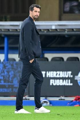 Paderborn, Home Deluxe Arena, 10.05.24, GER, Herren, 2.Bundesliga, Saison 2023-2024, SC Paderborn 07 - Hamburger SV Bild: Sportvorstand Jonas BOLDT (Hamburg) Only for editorial use! DFL regulations prohibit any use of photographs as image sequences and or quasi-video. NRW Deutschland