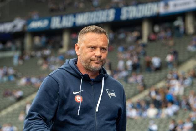 Fussball, Herren, Saison 2023 2024, 2. Bundesliga (33. Spieltag), Hertha BSC - 1. FC Kaiserslautern, Trainer Pal Dardai (Hertha BSC), 11.05. 2024,