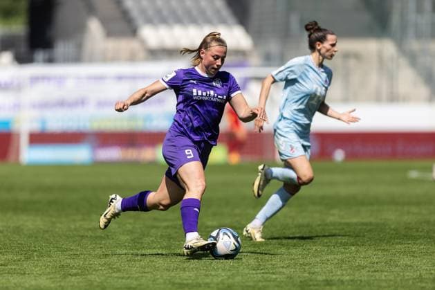 SGS Essen vs. 1. FC Köln; Essen, 11.05.2024 Ramona Maier (SGS Essen, 9) Google Pixel Frauen-Bundesliga 21. Spieltag: SGS Essen vs. 1. FC Köln, Stadion an der Hafenstraße am 11.05.2024. DFB DFL REGULATIONS PROHIBIT ANY USE OF PHOTOGRAPHS AS IMAGE SEQUENCES AND OR QUASI-VIDEO. Copyright: xBEAUTUFULxSports Richterx