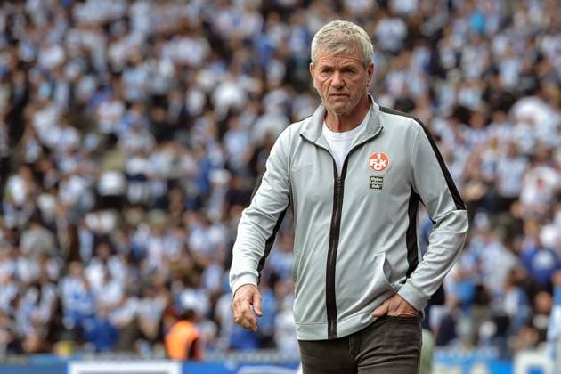 11.05.2024, xlakx, Fussball 2.Bundesliga, Hertha BSC Berlin - 1.FC Kaiserslautern emspor, v.l. Friedhelm Funkel (1.FC Kaiserslautern Cheftrainer) (DFL DFB REGULATIONS PROHIBIT ANY USE OF PHOTOGRAPHS as IMAGE SEQUENCES and or QUASI-VIDEO) Daniel Lakomski Jan Huebner Berlin