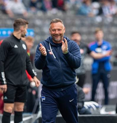 Fussball, Herren, Saison 2023 2024, 2. Bundesliga (33. Spieltag), Hertha BSC - 1. FC Kaiserslautern, Trainer Pal Dardai (Hertha BSC), 11.05. 2024,