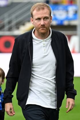 Paderborn, Home Deluxe Arena, 10.05.24, GER, Herren, 2.Bundesliga, Saison 2023-2024, SC Paderborn 07 - Hamburger SV Bild: Manager Benjamin WEBER (Paderborn) Only for editorial use! DFL regulations prohibit any use of photographs as image sequences and or quasi-video. NRW Deutschland