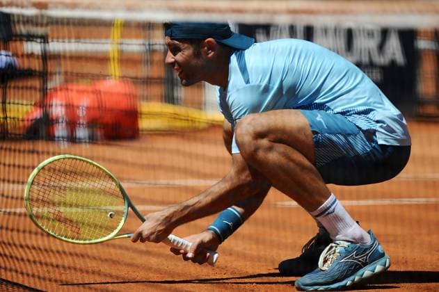 Foto IPP Cavaliere Emiliano. Roma 11 05 2024. Tennis Internazionali d Italia 2024. Nella foto: Simone Bolelli in doppio con Andrea Vavassori. Italy Photo Press - World Copyright italy ITALY  Copyright: xR4924_italyphotopressx