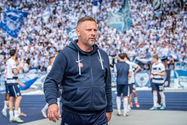 2. Fußball Bundesliga, Hertha BSC vs 1. FC Kaiserslautern; Berlin, 11.05.2024 Pal Dardai (Trainer Hertha BSC) 2. Fußball Bundesliga, Hertha BSC vs 1. FC Kaiserslautern, Olympiastadion, Berlin, 11.05.2024 DFL REGULATIONS PROHIBIT ANY USE OF PHOTOGRAPHS AS IMAGE SEQUENCES AND OR QUASI-VIDEO.