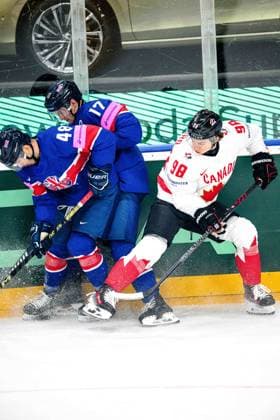 PRAGUE, CZECH REPUBLIC - 11 MAY, 2024: the Ice hockey, Eishockey game of IIHF 2024 World Championship, WM, Weltmeisterschaft Canada vs. Great Britain at O2 Arena  Copyright: xVITALIIxKLIUIEVx