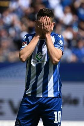 12.05.2024, xjhx, Fussball 2.Bundesliga, Karlsruher SC - Hannover 96 emspor, v.l. Marvin Wanitzek (Karlsruher SC KSC) (DFL DFB REGULATIONS PROHIBIT ANY USE OF PHOTOGRAPHS as IMAGE SEQUENCES and or QUASI-VIDEO) Karlsruhe