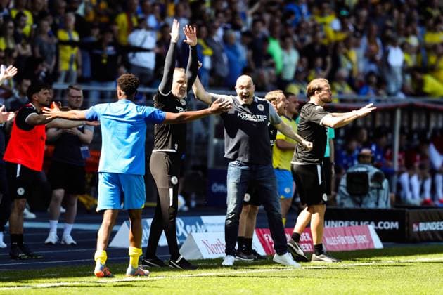 Trainer Daniel Scherning (Eintracht Braunschweig) - 2. Fussball Bundesliga Saison 2023-2024 Eintracht Braunschweig vs. SV Wehen Wiesbaden im Eintracht Stadion in Braunschweig - Fußball,Mann,Männer,Deutschland,12.05.2024