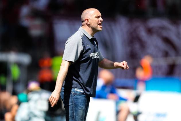 Trainer Daniel Scherning (Eintracht Braunschweig) - 2. Fussball Bundesliga Saison 2023-2024 Eintracht Braunschweig vs. SV Wehen Wiesbaden im Eintracht Stadion in Braunschweig - Fußball,Mann,Männer,Deutschland,12.05.2024