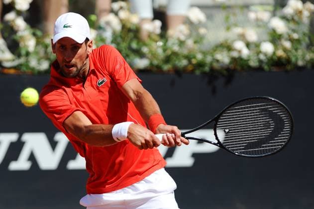 Foto IPP Cavaliere Emiliano. Roma 12 05 2024. Tennis Internazionali d Italia 2024. Nella foto: Novak Djokovic. Italy Photo Press - World Copyright italy ITALY  Copyright: xR4924_italyphotopressx