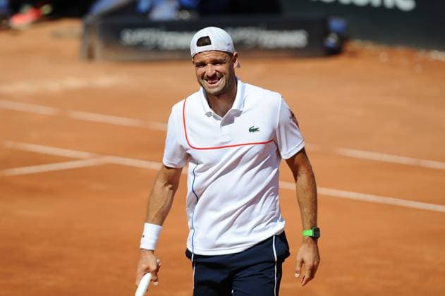 Foto IPP Cavaliere Emiliano. Roma 12 05 2024. Tennis Internazionali d Italia 2024. Nella foto: Grigor Dimitrov. Italy Photo Press - World Copyright italy ITALY  Copyright: xR4924_italyphotopressx