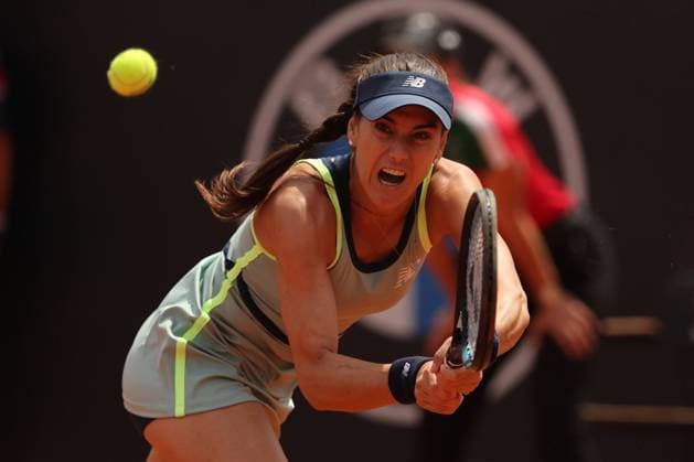 Sport Themen der Woche KW21 Sport Bilder des Tages Tennis: WTA1000 Internazionali di Tennis in Rome at Foro Italico. Match Madison Keys (USA) vs Sorana Cirstea (ROU) Rome, Italy 13.05.2024: Madison Keys (USA) vs Sorana Cirstea (ROU) during Internazionali BNL 2024 Women s WTA, Tennis Damen 1000 Open tennis tournament in Rome at Pietrangeli. Rome foro italico italy italy Copyright: xmarcoxiacobucci