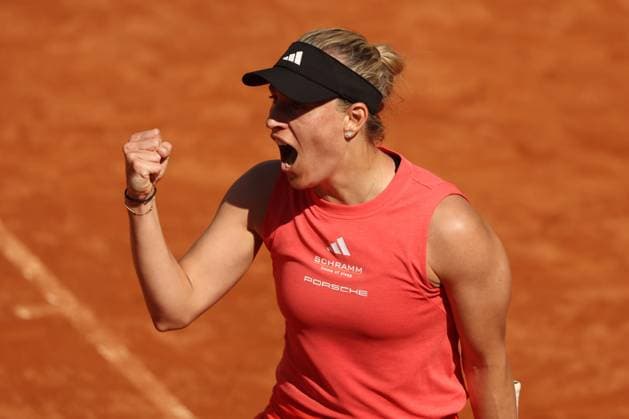 Sport Bilder des Tages Rome, Italy 13.05.2024: IGA SWIATEK (POL) VS ANGELIQUE KERBER (GER) during Internazionali BNL 2024 WOMENÃ¢& x80;& x99;S WTA, Tennis Damen 1000 Open tennis tournament in Rome at CENTER COURT  Copyright: xMarcoxIacobucci IPAxSportx xipa-x xx IPA_46020350 IPA_Agency_IPA46020350