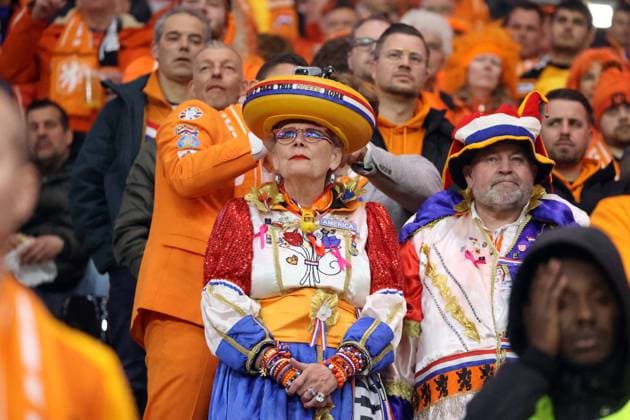 26.03.24 Deutschland - Niederlande Deutschland, Frankfurt, 26.03.2024, Fussball, FIFA, Freundschaftsspiel, DFB Deutschland - Niederlande: Niederlande Oranje Fans.