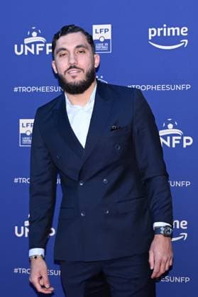 Rayan Cherki ( OL ) attends the UNFP Trophy Awards 2024 at Pavillon d Armenonville on May 13, 2024 in Paris, France. ( Photo by federico pestellini panoramic ) - FOOTBALL : Tapis rouge des Trophees UNFP - Paris - 13 05 2024 FedericoPestellini Panoramic 