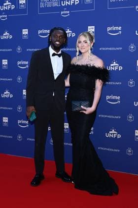 Bradley Locko attends the UNFP Trophy Awards 2024 at Pavillon d Armenonville on May 13, 2024 in Paris, France. ( Photo by federico pestellini panoramic ) - FOOTBALL : Tapis rouge des Trophees UNFP - Paris - 13 05 2024 FedericoPestellini Panoramic 