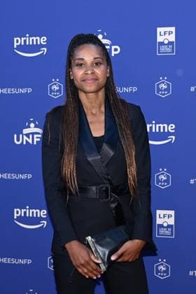 Laura Georges attends the UNFP Trophy Awards 2024 at Pavillon d Armenonville on May 13, 2024 in Paris, France. ( Photo by federico pestellini panoramic ) - FOOTBALL : Tapis rouge des Trophees UNFP - Paris - 13 05 2024 FedericoPestellini Panoramic 