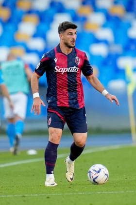 SSC Napoli v Bologna FC - Serie A TIM Riccardo Orsolini of Bologna FC during the serie A TIM match between SSC Napoli and Bologna FC at Stadio Diego Armando Maradona on May 11, 2024 in Naples, Italy Naples Stadio Diego Armando Maradona Naples Italy Copyright: xGiuseppexMaffiax SerieA_Napoli-Bologna_110524_DSC6666