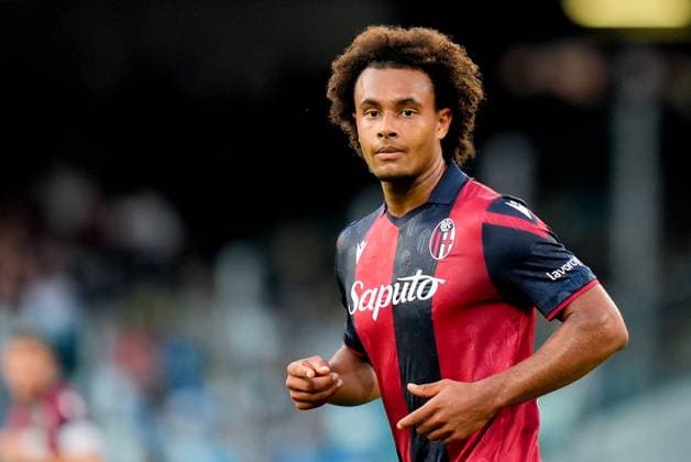 SSC Napoli v Bologna FC - Serie A TIM Joshua Zirkzee of Bologna FC looks on during the serie A TIM match between SSC Napoli and Bologna FC at Stadio Diego Armando Maradona on May 11, 2024 in Naples, Italy Naples Stadio Diego Armando Maradona Naples Italy Copyright: xGiuseppexMaffiax SerieA_Napoli-Bologna_110524_DSC7123