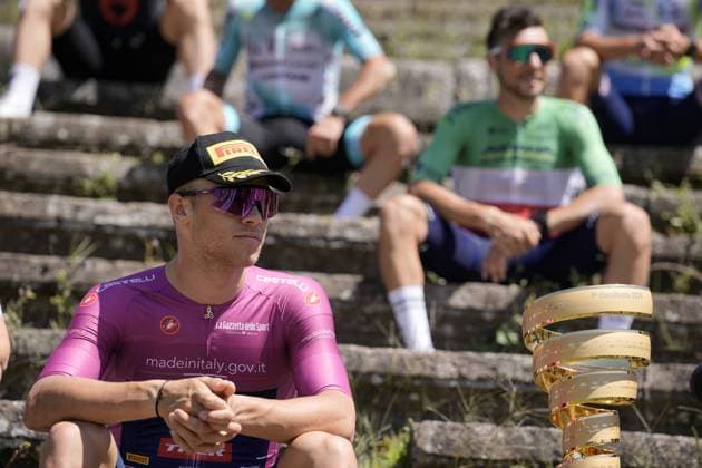 Radsport, Giro d Italia, 10. Etappe, Eindrücke aus dem Startort Pompeji Photo by Marco Alpozzi Lapresse)  Copyright: xMarcoxAlpozzix xLaPressex