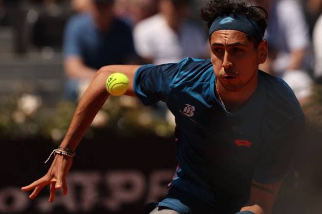 Tennis: ATP, Tennis Herren 1000 Internazionali di Tennis in Rome at Foro Italico. Match A.TABILO (CHILE) VS K. KHACHANOV (BUL) Rome, Italy 14.05.2024: A.TABILO (CHILE) VS K. KHACHANOV (BUL) during Internazionali BNL 2024 Men s Atp 1000 Open tennis tournament in Rome at Grand Stand Arena . Rome foro italico italy italy Copyright: xmarcoxiacobucci