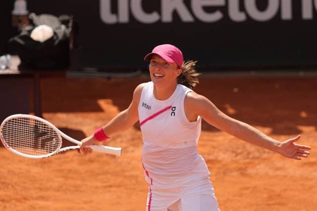 Sport Themen der Woche KW21 Sport Bilder des Tages Tennis: WTA, Tennis Damen 1000 Internazionali di Tennis in Rome at Foro Italico. IGA SWIATEK (POL) VS MADISON KEYS (USA) Rome, Italy 14.05.2024: IGA SWIATEK (POL) VS MADISON KEYS (USA) during Internazionali BNL 2024 Men s WTA WOMEN™S 1000 Open tennis tournament in Rome at CENTRE COURT. Rome foro italico italy italy Copyright: xmarcoxiacobucci