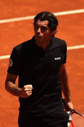 Rome, Italy 14.05.2024: TAYLOR FRITZ (USA) VS GRIGOR DIMITROV (BUL) during Internazionali BNL 2024 Men s ATP, Tennis Herren 1000 Open tennis tournament in Rome at CENTRE COURT.  Copyright: xMarcoxIacobucci IPAxSportx xipa-x xx IPA_46047899 IPA_Agency_IPA46047899