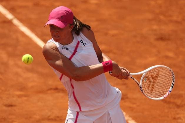Rome, Italy 14.05.2024: IGA SWIATEK (POL) VS MADISON KEYS (USA) during Internazionali BNL 2024 Men s WTA, Tennis Damen WOMENÃ¢& x80;& x99;S 1000 Open tennis tournament in Rome at CENTRE COURT.  Copyright: xMarcoxIacobucci IPAxSportx xipa-x xx IPA_46048756 IPA_Agency_IPA46048756