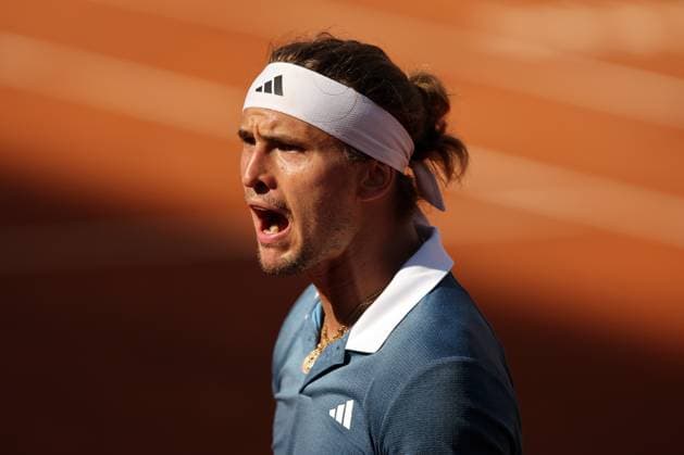 Rome, Italy 14.05.2024: A.ZVEREV (GER) VS N.BURGES (POR) during Internazionali BNL 2024 Men s ATP, Tennis Herren 1000 Open tennis tournament in Rome at CENTRE COURT.  Copyright: xMarcoxIacobucci IPAxSportx xipa-x xx IPA_46053202 IPA_Agency_IPA46053202