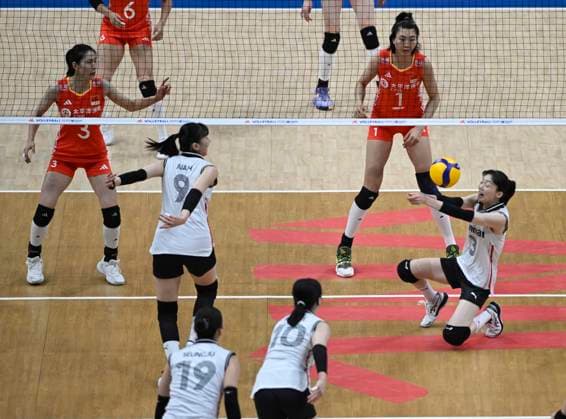 Dain Kim of South Korea in action during the Volleyball Nations League 2024 match between China and South Korea at the Maracanazinho Gymnasium in Rio de Janeiro, Brazil (Andre Ricardo SPP) Copyright: xAndrexRicardo SPPx spp-en-AnRi-andrericardo-13