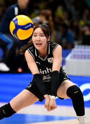 Chaewon Kim of South Korea during the Volleyball Nations League 2024 match between China and South Korea at the Maracanazinho Gymnasium in Rio de Janeiro, Brazil (Andre Ricardo SPP) Copyright: xAndrexRicardo SPPx spp-en-AnRi-andrericardo-6